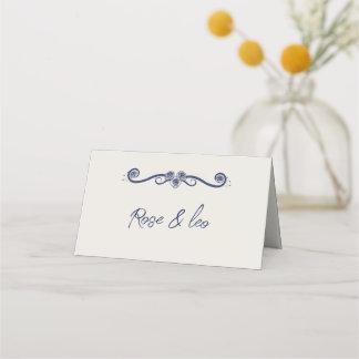 Elegante Boho Trouwlocatiekaartjes & Tafelkaartjes Plaatskaartje