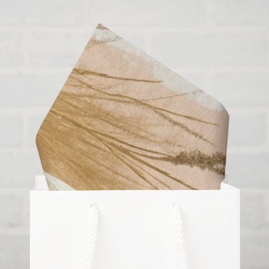 Elegante Boho Vrouw Pampas Decoupage Tissuepapier (Cadeauzakje)