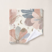 Elegante Boho Waterverf Bloemen Badkamer Handdoek  (Wasdoekje)
