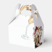 Elegante Boho Western Cowboy Bruidsfeest Favor Bo Bedankdoosjes (Achterkant)