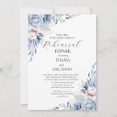 Elegante Boho Wilde Bloem Kaart (Voorkant)