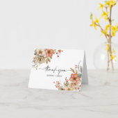 Elegante Boho Wilde Bloem Waterverf Bloemstuk Kaart (Gele Bloem)