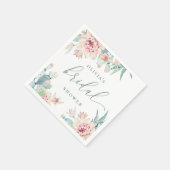 Elegante Boho Woestijn Bruidsuitnodiging | Cactus Servet (Hoek)