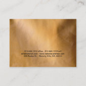 Elegante Bokeh Lights mollige Visitekaartjes (Achterkant)