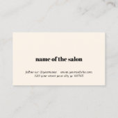 Elegante Bold Pastel Holiday Salon Coupon (Achterkant)