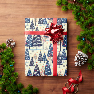 Elegante Bomen Cadeaupapier
