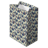 Elegante Bomen Medium Cadeauzakje (Achterkant Gekanteld)
