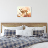 Elegante Bongo Antilope Canvas Kunst (Insitu (Slaapkamer))
