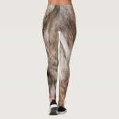 Elegante bonttextuur leggings (Achterkant)