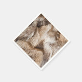 Elegante bonttextuur servet (Hoek)