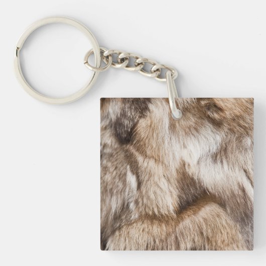Elegante bonttextuur sleutelhanger (voorkant)