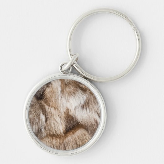 Elegante bonttextuur sleutelhanger (Voorkant)