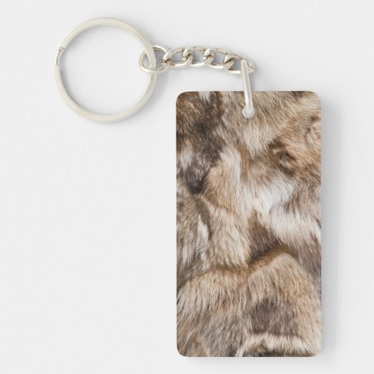 Elegante bonttextuur sleutelhanger (Voorkant)
