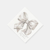 Elegante Boog Baby Shower Servet (Hoek)