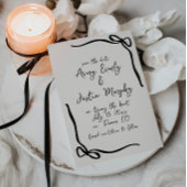 Elegante boog Bewaar de datum Kaart