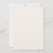 Elegante Boog Bloemige Neutrale Bruiloftsdouche Kaart (Achterkant)
