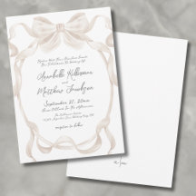 Elegante Boog Fantasievolle Huwelijk