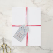 Elegante Boog Persoonlijk Afscheid Als Meisje Fees Cadeaulabel (Met Touw)