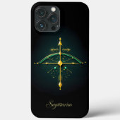 Elegante Boogschutter Bow en Arrow Zodiac Case-Mate iPhone Case (Achterkant)