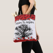  elegante boom Glamoureuze Hearths Tote Bag (Dichtbij)