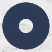 Elegante bordeauxrode bloemige trouwpersonalisatie wijnglaslabel (Achterkant)