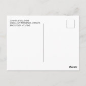 Elegante bordeauxrood gouden kruis doop dankjewel briefkaart (Achterkant)
