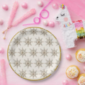 Elegante Borden van kerstpapier | Rustieke diners Papieren Bordje (Feest)