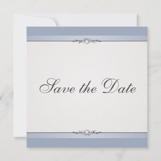 Elegante Border Save The Date (Voorkant)