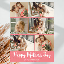 Elegante Borstel Schrift Moederdag Persoonlijk