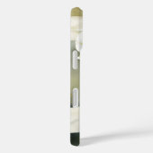 Elegante bos witte tulpen in een serene tuin Case-Mate iPhone case (Achterkant / Rechts)