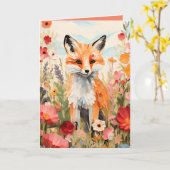 Elegante botan kaart (Gele Bloem)