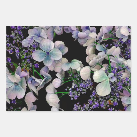 Elegante Botanisch Inpakpapier Vel (Voorkant 3)