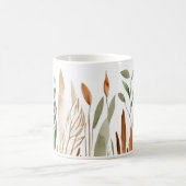 Elegante botanische aardetinten Boho Koffiemok (Center)