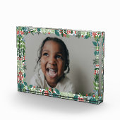 Elegante botanische bessen lijst kerst fotoblokken (Rechts)