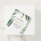 Elegante Botanische Bevestiging Bedankjes Labels (In situ)