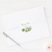 Elegante botanische blad enveloppe zegel (Envelop)