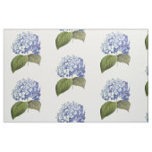 Elegante  Botanische Blauwe Hydrangea Bloem Stof (Fat Quarter)