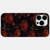 Elegante Botanische Bloemen Gepersonaliseerde Naam Case-Mate iPhone Case (Achterkant (horizontaal))
