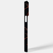 Elegante botanische bloemstuk gepersonaliseerde na Case-Mate iPhone case (Achterkant / Rechts)