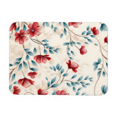 Elegante botanische bloemtak magneet (Horizontaal)