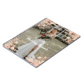 Elegante botanische boho foto weddingplanner notitieboek (Linkerzijde)