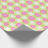 Elegante botanische boho kleurrijke mandala cadeaupapier (Hoek)