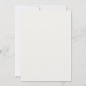 Elegante botanische bordeauxrood getinte condolean (Achterkant)