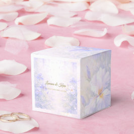 Elegante botanische bruiloft bedankdoosjes