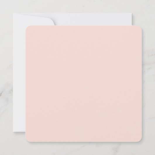 Elegante Botanische Bruiloft Uitnodiging (Achterkant)