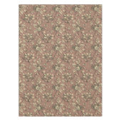 Elegante botanische  bruine eikenbladeren eikels tafelkleed (Voorkant)