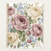Elegante botanische "Dagelijkse Planner" Planner (Voorkant)