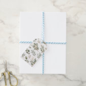 Elegante botanische eucalyptus cadeaubijlage cadeaulabel (Met Touw)