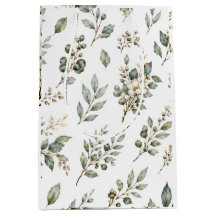 Elegante botanische eucalyptus middelgrote cadeaut