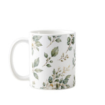Elegante botanische eucalyptus mok